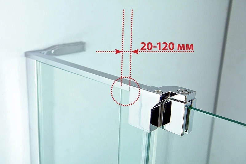 Душевой уголок Cezares Slider 80x80 SLIDER-AH-1-80-70/80-C-Cr