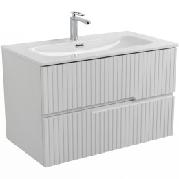 Тумба под раковину Cezares Duet-N 80 DUET-N-800-2C-SO-FBS-P подвесная