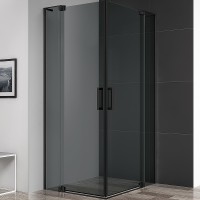 Душевой уголок Cezares Slider 90x80 SLIDER-AH-2-70/80-80/90-GRIGIO-NERO