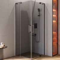 Душевой уголок Cezares Slider 80x80 SLIDER-A-2-70/80-GRIGIO-GM