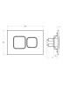 Кнопка смыва Cezares Pneumatic PN2-BTN-BL
