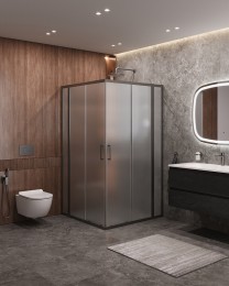 Душевой уголок Cezares Molveno 110x110 MOLVENO-A-22-90+20-P-GM