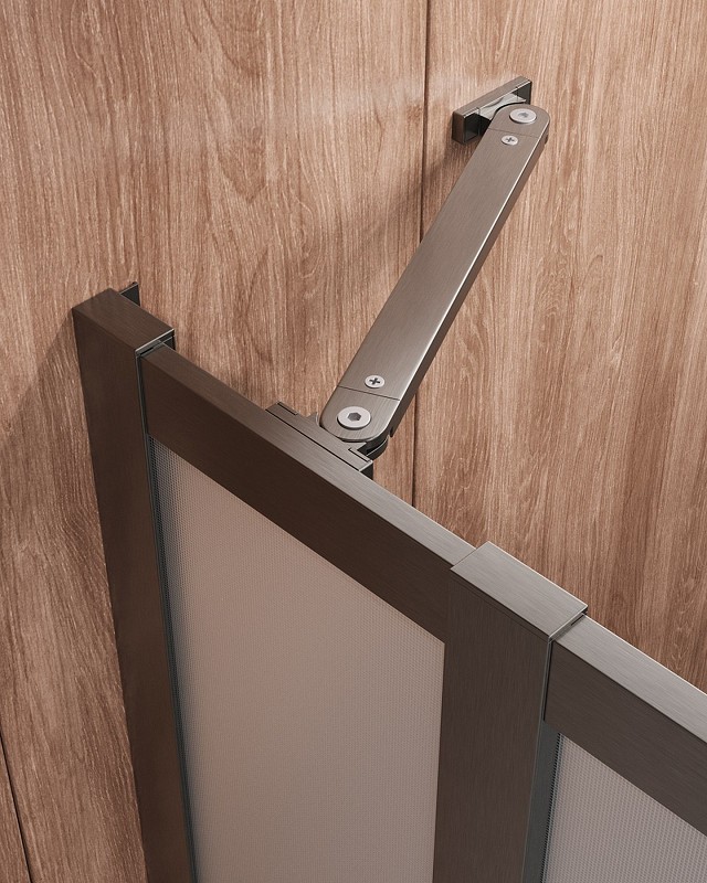 Душевой уголок Cezares Molveno 110x110 MOLVENO-A-22-90+20-P-GM