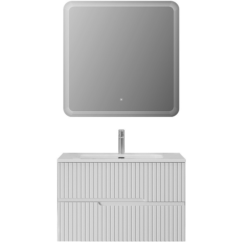 Тумба под раковину Cezares Duet-N 90 DUET-N-900-2C-SO-BL подвесная