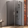 Душевой уголок Cezares Slider 90x90 SLIDER-A-2-80/90-GRIGIO-GM