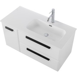 Тумба под раковину Cezares Eco-Cer-N 100 R ECO-CER-N-1000-2C-1A-SO-BL-R подвесная