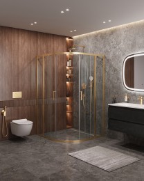 Душевой уголок Cezares Molveno 120x120 MOLVENO-R-22-90+30-C-BORO-IV