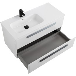 Тумба под раковину Cezares Eco-Cer-N 100 L ECO-CER-N-1000-2C-SO-BL-L подвесная