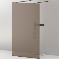 Душевая перегородка Cezares Liberta 120 LIBERTA-L-2-120-BR-NERO