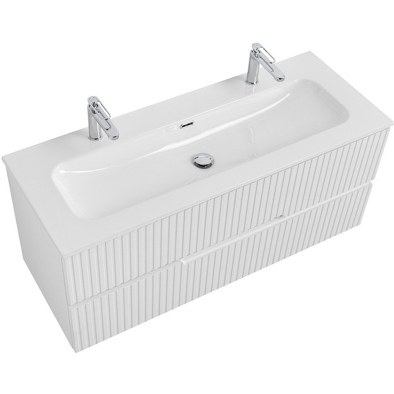 Тумба под раковину Cezares Duet-N 120 DUET-N-1200-2C-SO-FBS-P подвесная