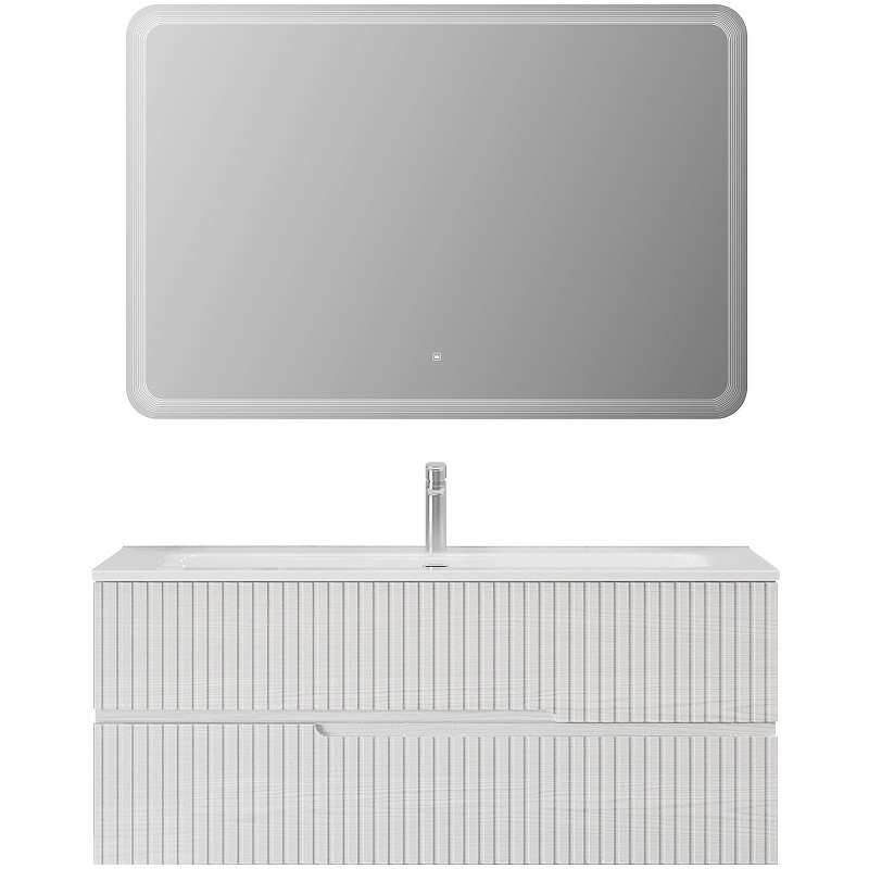 Тумба под раковину Cezares Duet-N 120 DUET-N-1200-2C-SO-FBS-P подвесная