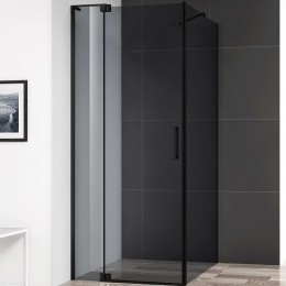 Душевой уголок Cezares Slider 110x100 SLIDER-AH-1-100-100/110-GRIGIO-NERO