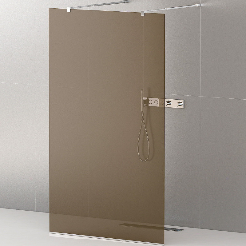 Душевая перегородка Cezares Liberta 110 LIBERTA-L-2-110-BR-Cr