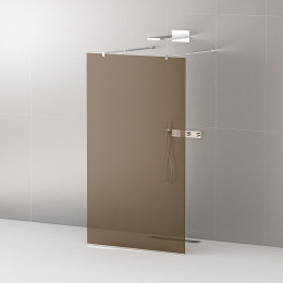 Душевая перегородка Cezares Liberta 110 LIBERTA-L-2-110-BR-Cr