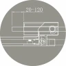 Душевая дверь Cezares Slider 80 SLIDER-B-1-70/80-C-NERO