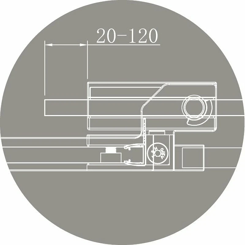 Душевая дверь Cezares Slider 80 SLIDER-B-1-70/80-C-NERO