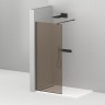 Душевая перегородка Cezares Liberta 80 LIBERTA-L-1-80-BR-NERO