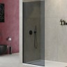 Душевая перегородка Cezares Liberta 110 LIBERTA-L-1-TB-110-GR-NERO