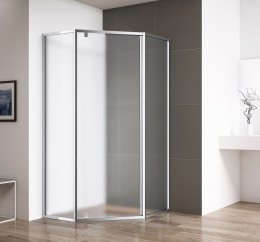 Душевой уголок Cezares Eco 100x100 ECO-O-P-1-100-P-Cr