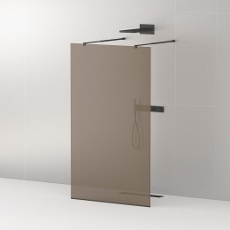Душевая перегородка Cezares Liberta 80 LIBERTA-L-2-80-BR-NERO