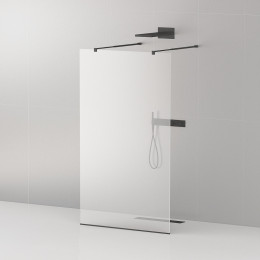 Душевая перегородка Cezares Liberta 115 LIBERTA-L-2-115-C-NERO