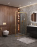 Душевой уголок Cezares Molveno 140x90 MOLVENO-AH-11-140/90-C-BORO-IV