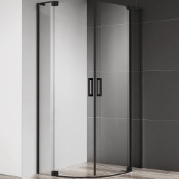 Душевой уголок Cezares Slider 90x90 SLIDER-R-2-80/90-C-NERO
