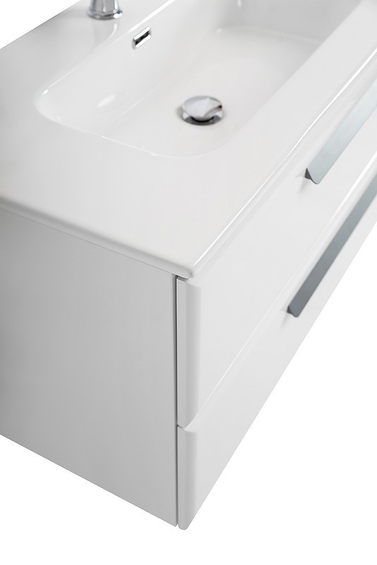 Тумба под раковину Cezares Eco-Cer-N 120 L ECO-CER-N-1200-2C-SO-BL-L подвесная