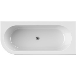 Акриловая ванна Cezares Slim 179x79 R SLIM CORNER-180-80-60-R-NERO-SET