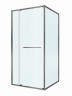 Душевой уголок Cezares Lux 100x90 LUX-AH-FS-11-100/90-C-GM