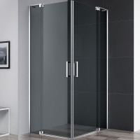 Душевой уголок Cezares Slider 90x90 SLIDER-A-2-80/90-GRIGIO-Cr