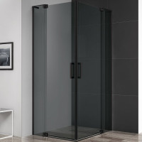 Душевой уголок Cezares Slider 100x80 SLIDER-AH-2-70/80-90/100-GRIGIO-NERO