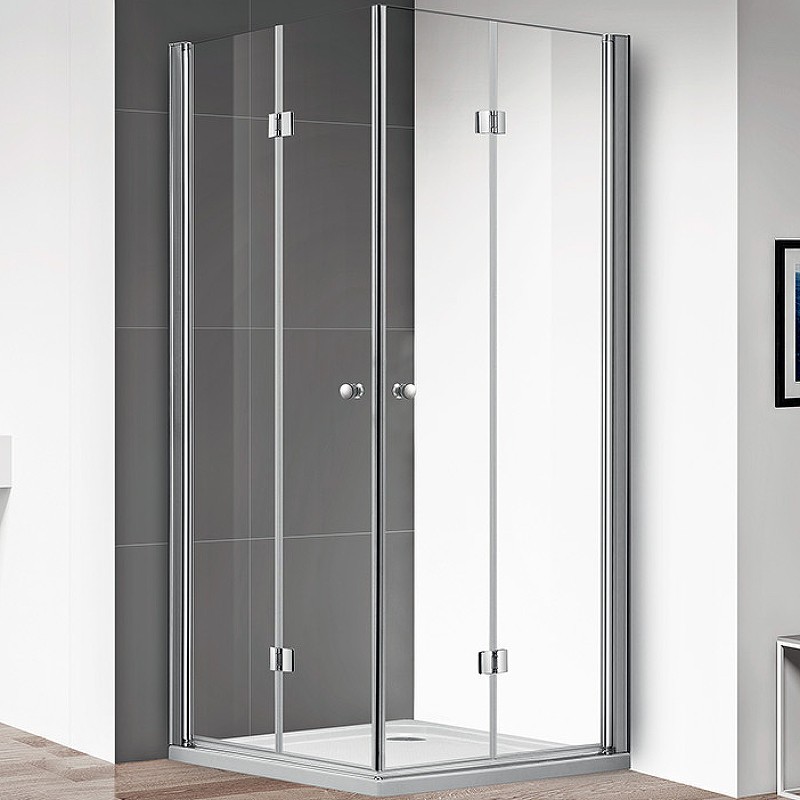 Душевой уголок Cezares Eco 90x90 ECO-O-AS-2-90-C-Cr