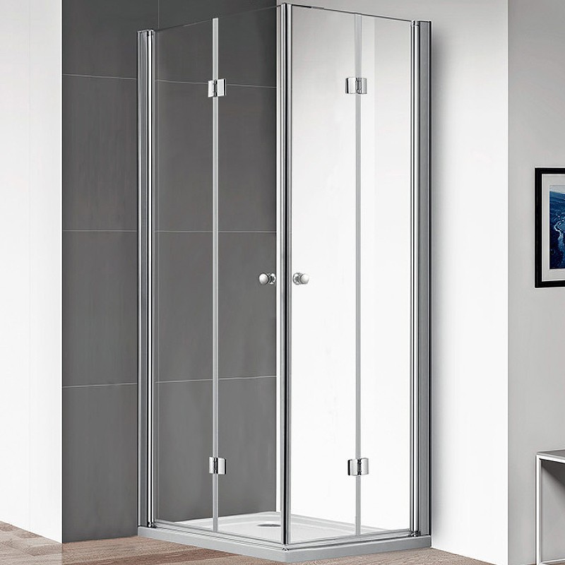 Душевой уголок Cezares Eco 80x90 ECO-O-ASH-2-80/90-C-Cr