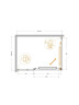 Душевой уголок Cezares Lux 120x90 LUX-AH-FS-11-120/90-C-GM