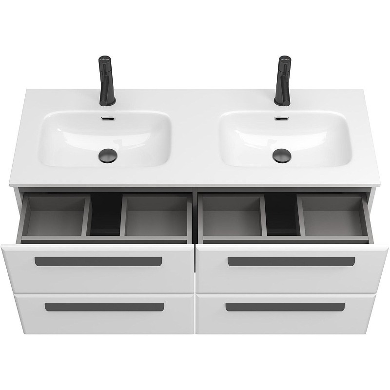 Тумба под раковину Cezares Eco-Cer-N 120 ECO-CER-N-1200-4C-SO-2-BL подвесная