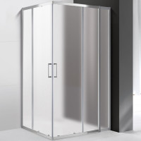 Душевой уголок Cezares Molveno AH-21 120х100 MOLVENO-AH-21-100+20-P-Cr