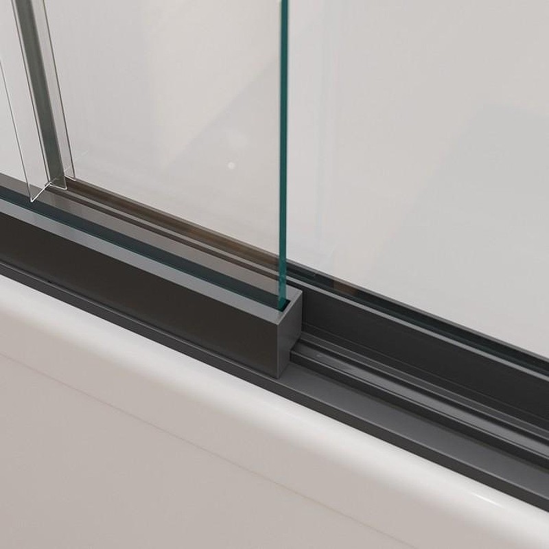 Шторка на ванну Cezares Slider 90 SLIDER-FIX-VF-11-90/150-C-NERO