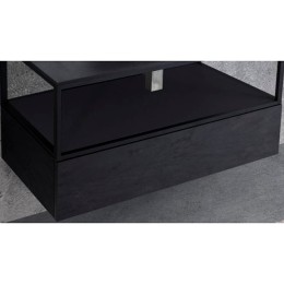 Тумба Cezares Cadro 70 CADRO-70-1C-SO-NR-BLUM подвесная
