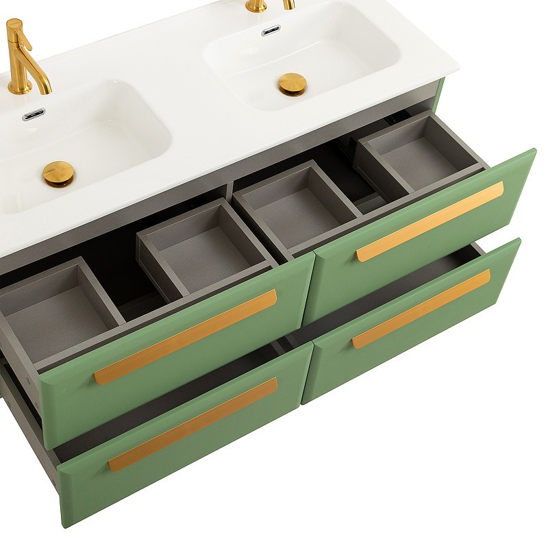 Тумба под раковину Cezares Eco-Cer-N 120 ECO-CER-N-1200-4C-SO-2-PS-P подвесная