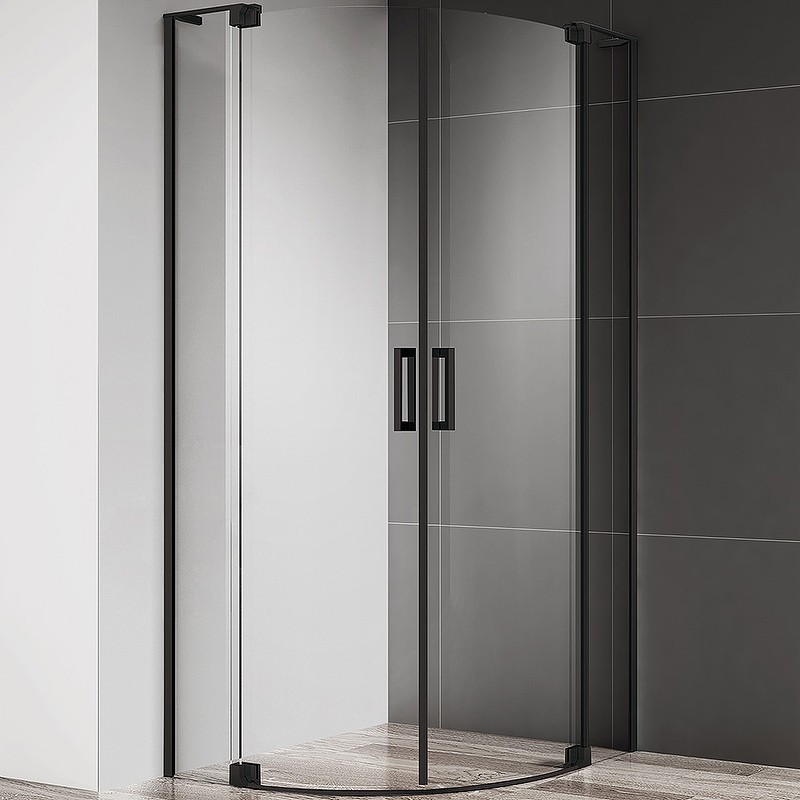 Душевой уголок Cezares Slider 100x100 SLIDER-R-2-90/100-C-NERO
