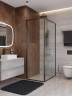 Душевой уголок Cezares Lux 80x90 LUX-AH-FS-1-80/90-C-GM