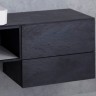 Тумба Cezares Cadro 70 CADRO-70-2C-SO-NR-BLUM подвесная