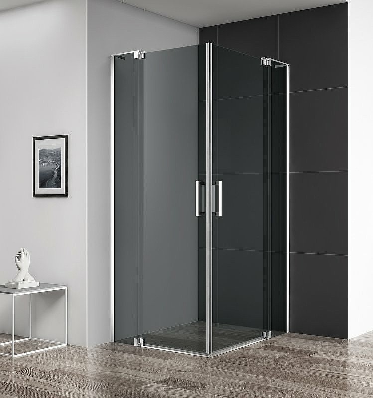 Душевой уголок Cezares Slider 110x80 SLIDER-AH-2-70/80-100/110-GRIGIO-Cr