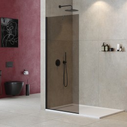 Душевая перегородка Cezares Liberta 110 LIBERTA-L-1-TB-110-BR-NERO