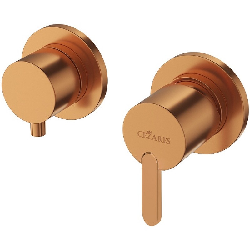 Смеситель для душа Cezares Leaf LEAF-VDIM3-SS