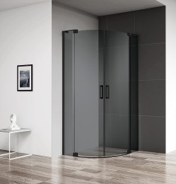 Душевой уголок Cezares Slider 100x100 SLIDER-R-2-90/100-GRIGIO-NERO