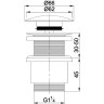 донный клапан Cezares Czr CZR-SC-Bi click-clack
