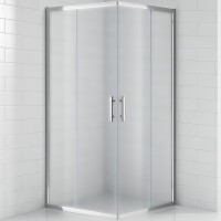 Душевой уголок Cezares Eco 90x90 ECO-O-A-2-90-P-Cr