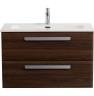 Тумба под раковину Cezares Eco-Cer-N 80 ECO-CER-N-800-2C-SO-NCS-P подвесная